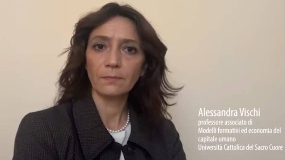 Alessandra Vischi professore associato di Modelli formativi ed economia del capitale umano