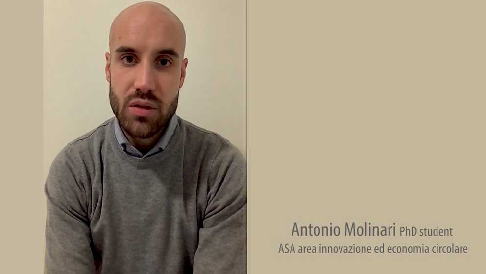 Antonio Molinari PhD Student, ASA area innovazione ed economia circolare