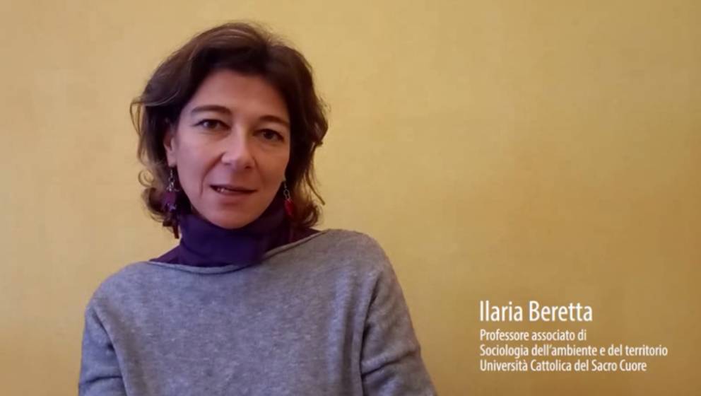 Prof.ssa Ilaria Beretta Professore associato si Sociologia dell'ambiente e del territorio
