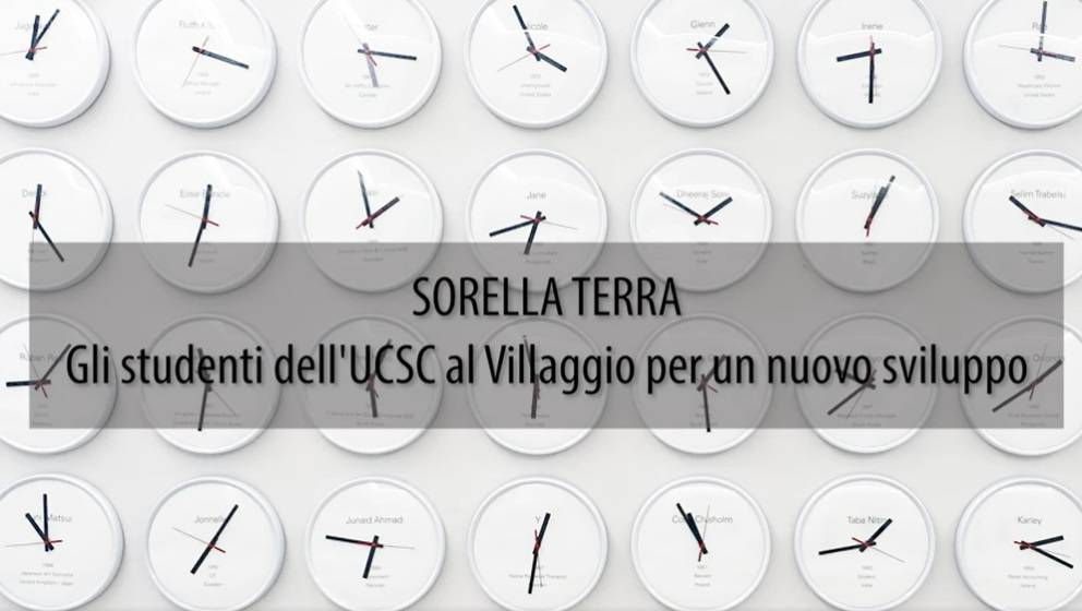 Un piccolo assaggio del lavoro dei 51 studenti impegnati nel Villaggio per la Terra 2021!