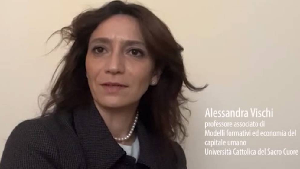 Alessandra Vischi professore associato di Modelli formativi ed economia del capitale umano