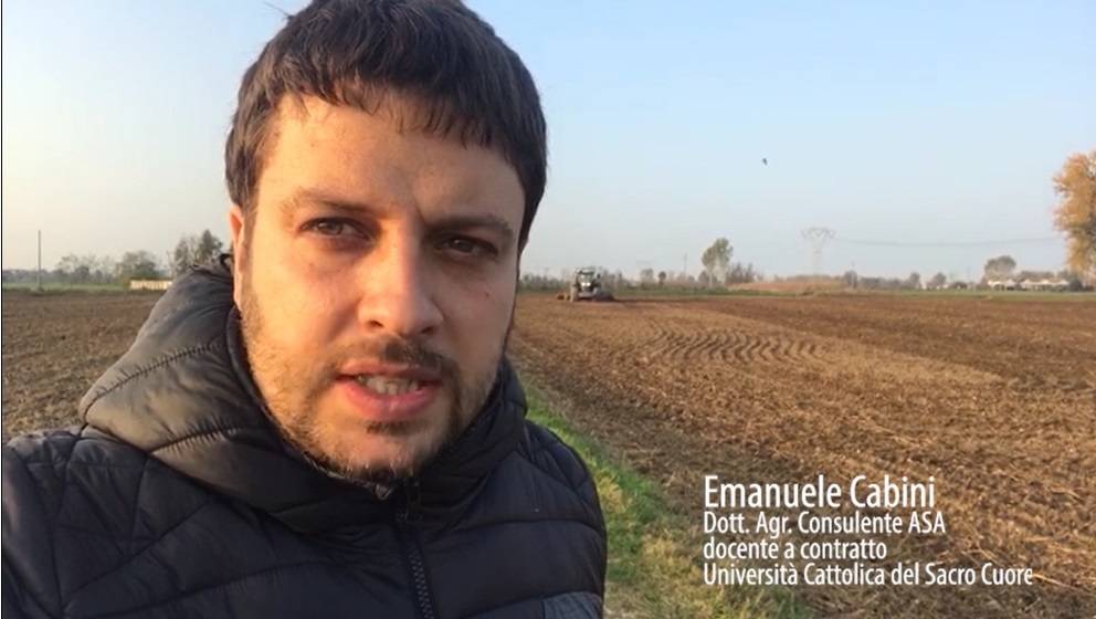 Emanuele Cabini Dott. Agr. Consulente ASA, docente a contratto UCSC