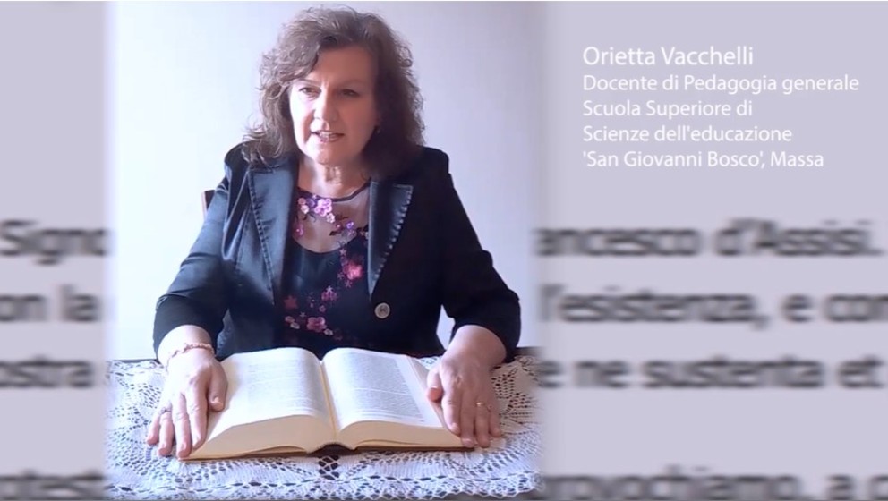 Prof.ssa Orietta Vacchelli Docente di pedagogia generale