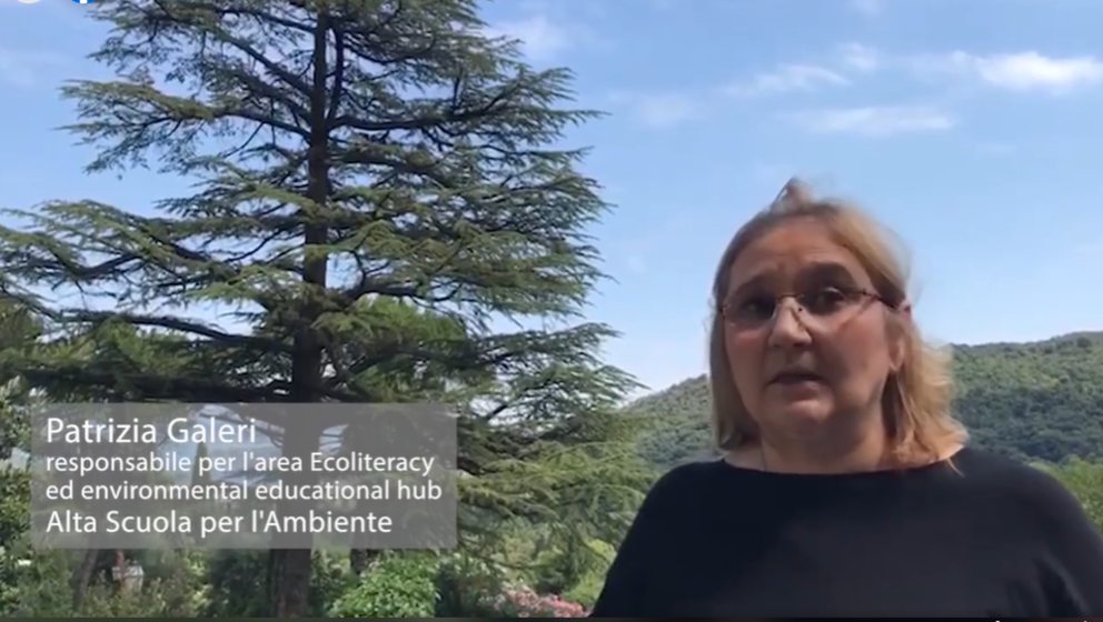 Prof.ssa Patrizia Galeri referente area Ecoliteracy ed environmental educational hub 
