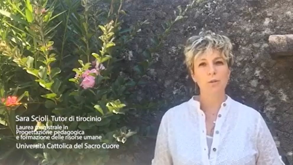Dott.ssa Sara Scioli Tutor di tirocinio
