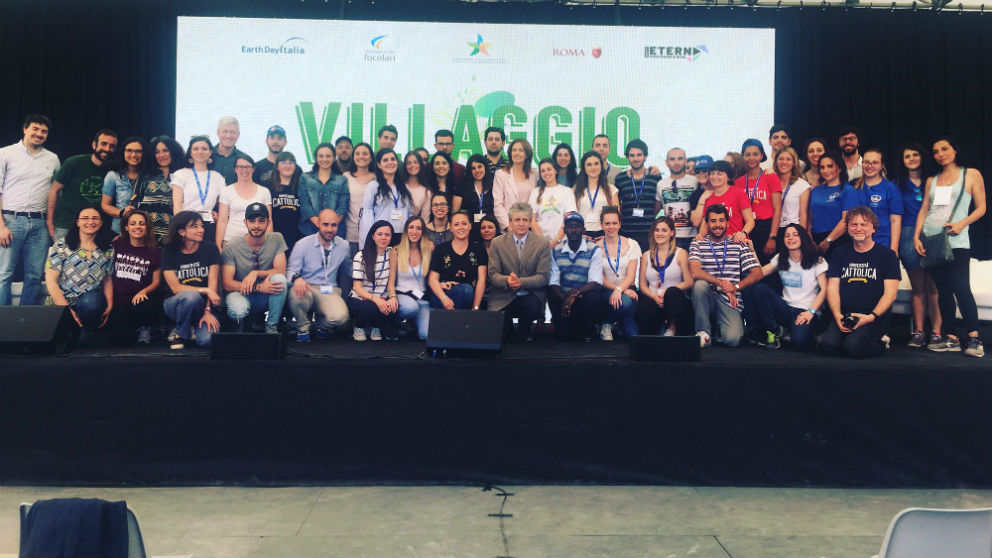 Giampaolo al Villaggio per la terra 2018