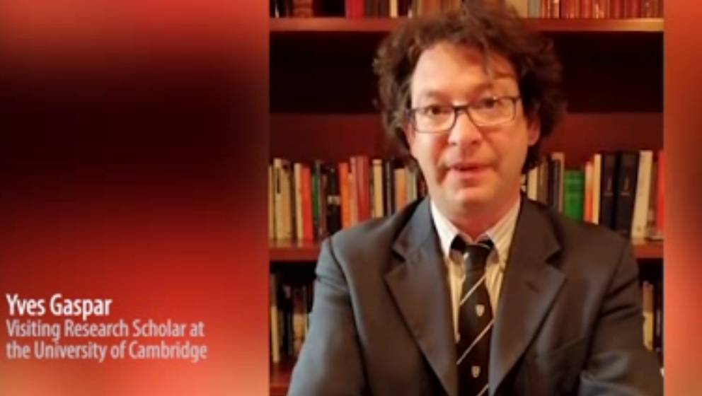 Yves Gaspar Visiting Research Scholar at the University of Cambridge 